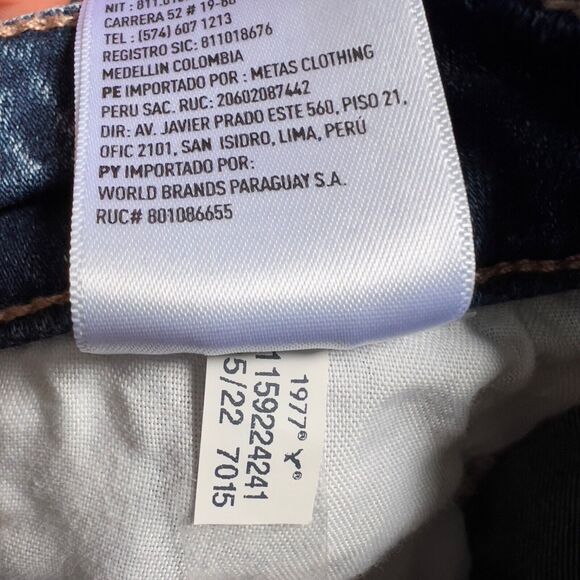 American Eagle Shorts Size 6 High V-Rise Shortie Distressed Cut-Off Lace Pockets - Picture 7 of 10